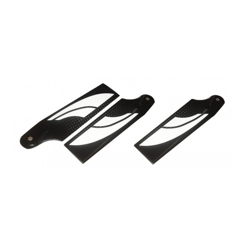 3BW5105S - 3 Tail Blade Goblin 700/URUKAY Silver 105 MM