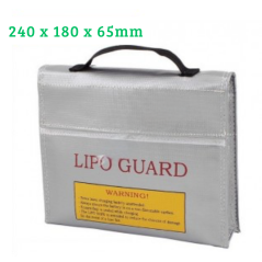 SACLIPOA - SAC DE SECURITE (Lipo bag) Type A - (240x180x65)