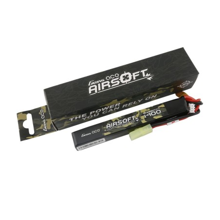 GEA14002S25T - Gens ace 25C 1400mAh 2S1P 7.4 V Airsoft Pistolet à  Batterie Lipo avec Tamiya Plug