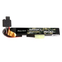 GEA152S25TGT - Gens ace 25C 1500mAh 2S1P 7.4 V Airsoft Pistolet à Lipo avec Mini Tamiya Plug