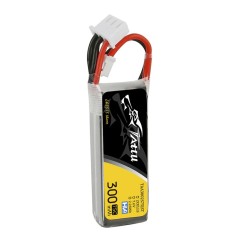 TAA3002S75JST - TATTU HV 300MAH 2S 75C 7.6V LIPO avec JST-PHR Plug
