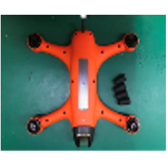 Corps de drone complet (y compris le dôme d'objectif) - SWELLPRO SPRY+