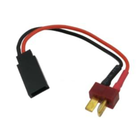 ADAPTATEUR CABLE DEAN MALE / FUTABA FEMELLE 5 CM 20AWG