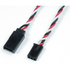 GF-1110-012 - RALLONGE FUTABA TRESSEE 22AWG 45CM S1