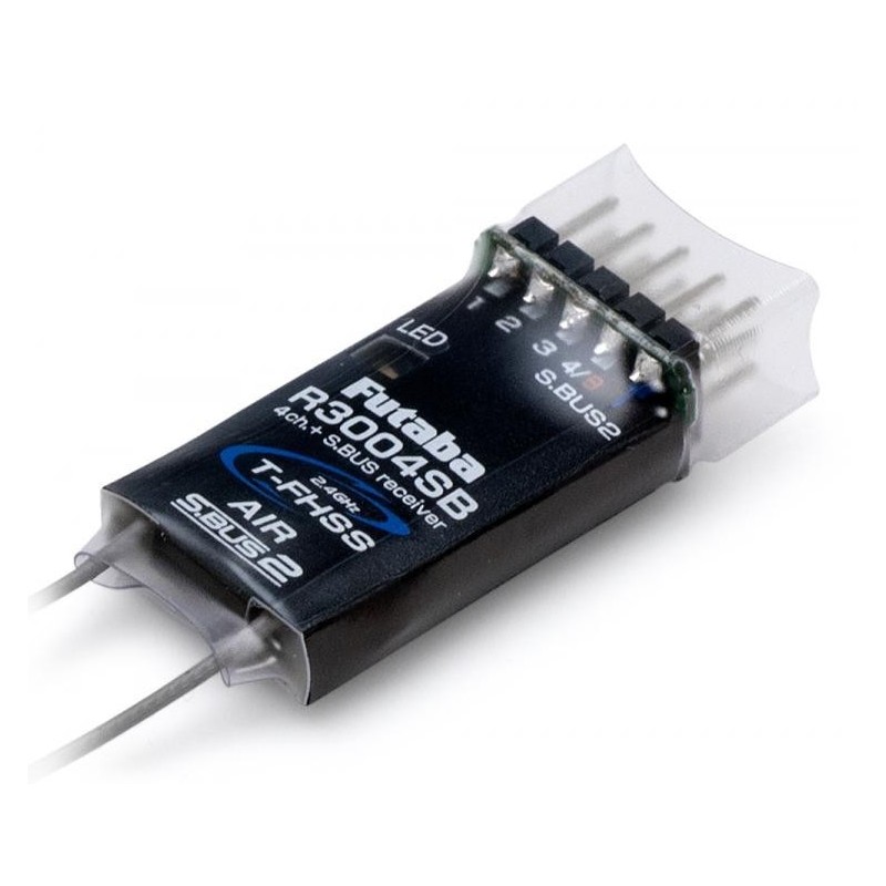 R3004SB - RECEPTEUR FUTABA 4 VOIES 2.4 GHZ
