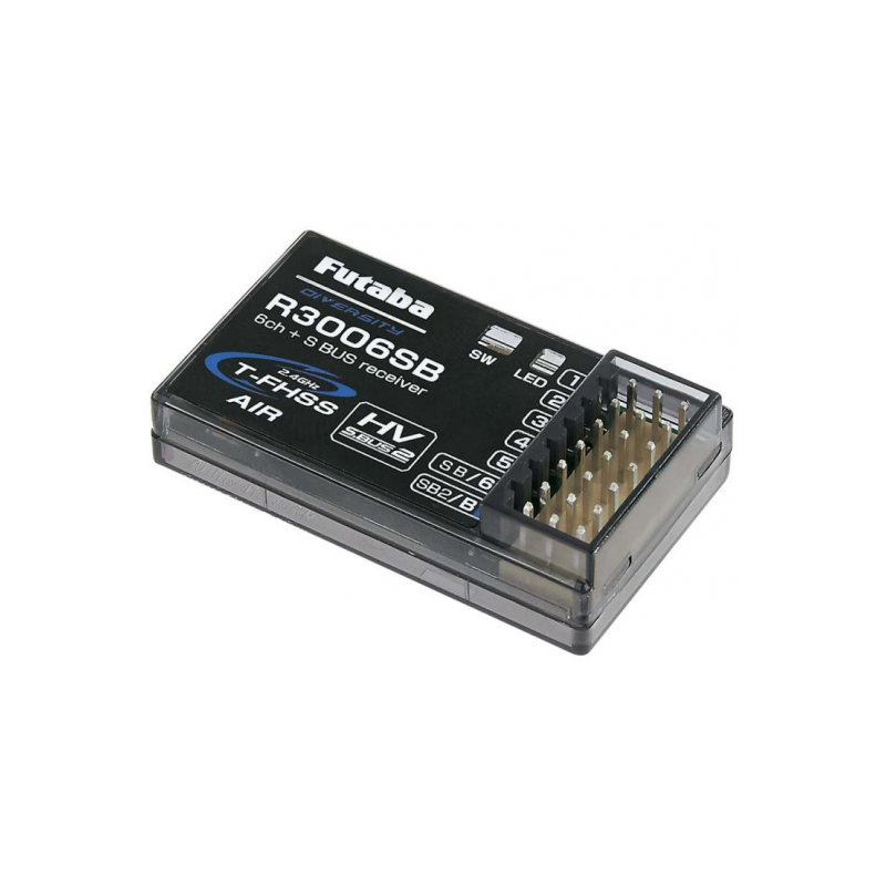 R3006SB - RECEPTEUR FUTABA 2.4 T-FHSS FUTABA R3006SB - RECEPTEUR FUTABA 2.4 T-FHSS FUTABA
