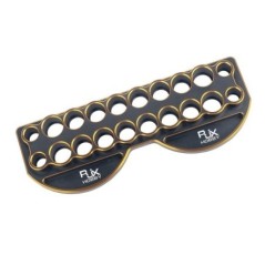 RJX2788BK+GOLD - Support pour tournevis en alliage d'aluminium pour modèles RC et FPV - DORE ET NOIR