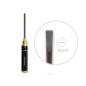 T40FLATDRIVER - Strumenti ad alte prestazioni Scorpion - Cacciavite piatto da 4,0 mm