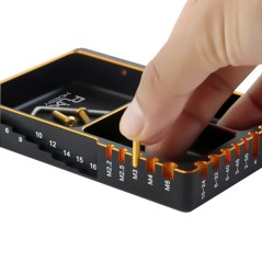 RJX3603 - RJX Plateau Multifonctionnel mesure Vis, écrou, Joint de Stockage de l'Outil