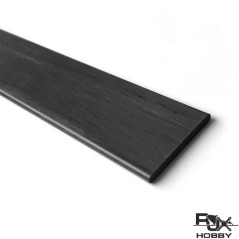 RJX2697-1X3X1000MM - RJX Bande de Fibre de Carbone 1x3x1000mm (1 pièce)