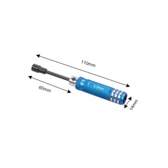RJX2437 - RJX 5.5mm M3 Clé à douille pour Modèles FPV RC Voiture Bateau Avion