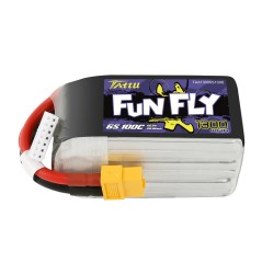 TAA13006S10X6 - TATTU BATTERIE LIPO Funfly Series 1300mAh 22.2V 100C 6S1P