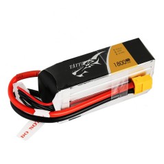 TA-75C-1800-5S1P - TATTU 1800MAH 95C 18.5V 5S1P LIPO BATTERY PACK WITH XT60 PLUG