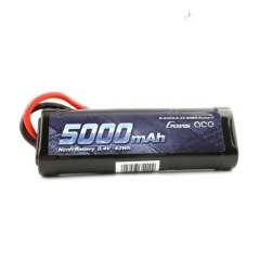 B-5000-8.4V-NIMH-HUMP-T - Gens ace Traxxas 5000mAh 8.4V 7-Cell NiMH Hump Battery Pack avec T plug