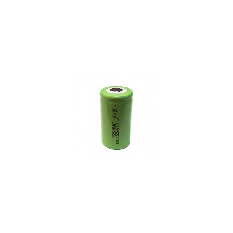 NIMH-60D-1.2V-5000-HT - GREPOW D 5000mAh 1.2V NiMH BATTERIE