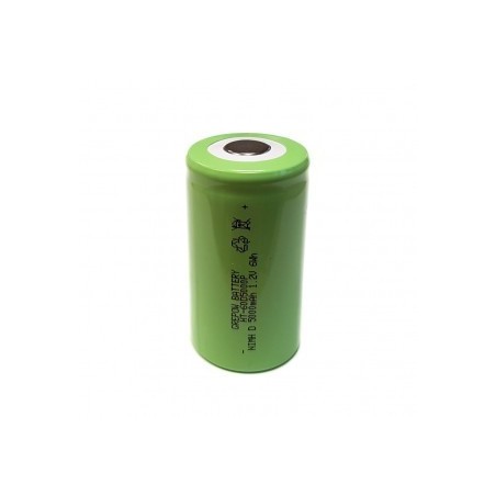 NIMH-60D-1.2V-5000-HT - GREPOW D 5000mAh 1.2V NiMH BATTERIE
