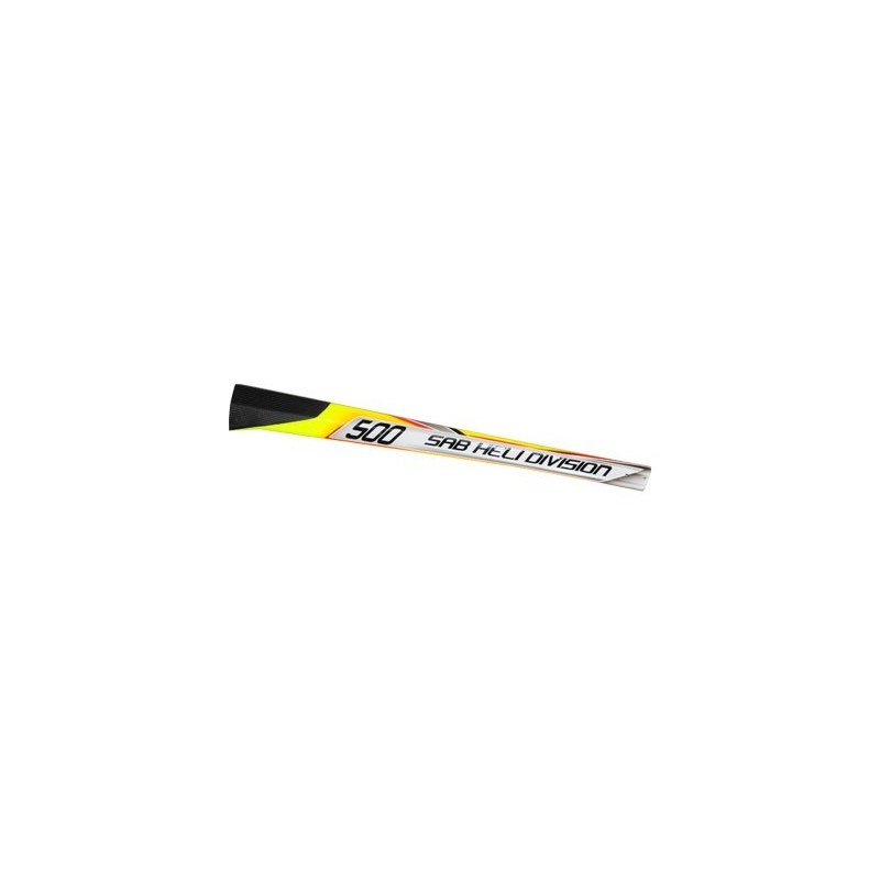 SBG-500-01 - CANOMOD Yellow Stone Carbon Fiber Tail Boom Goblin 500
