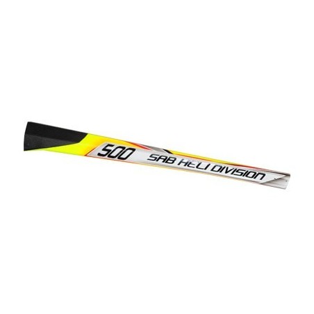SBG-500-01 - CANOMOD Yellow Stone Carbon Fiber Tail Boom Goblin 500