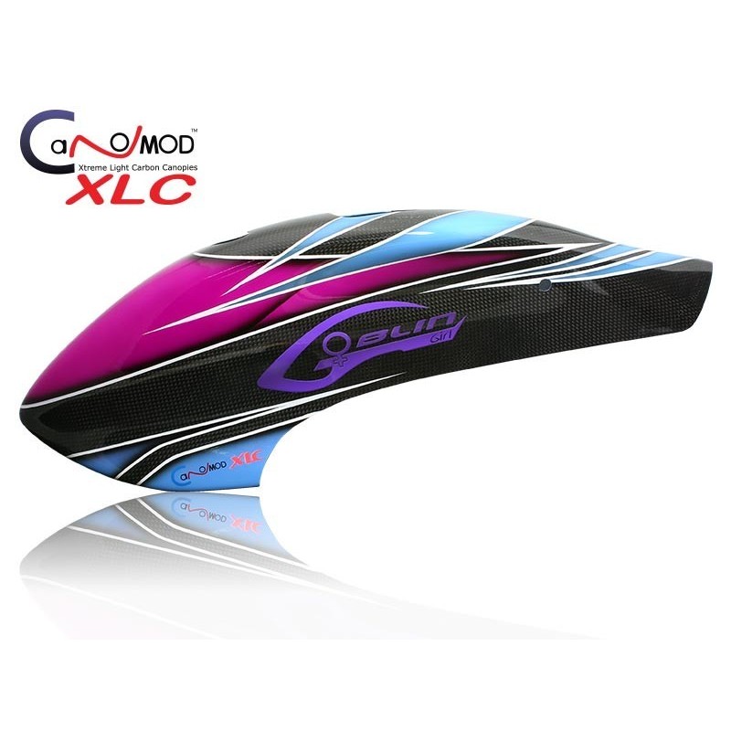 XLC-GB500-C04 - Violet - Goblin 500 FULL CARBON Canopy