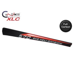 XLC-GB570-B01 - Ferrari - Carbon Fiber Tail Boom Goblin 570
