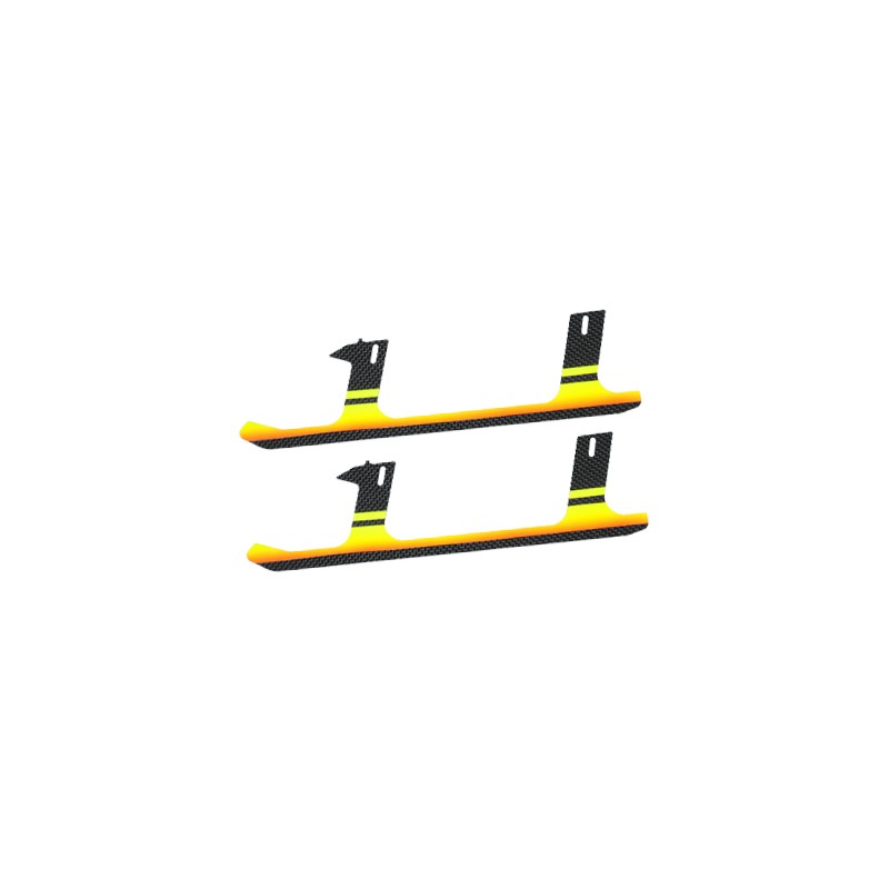 SLG-500-03 - CANOMOD Yellow Stone Carbon Fiber Landing Gear Goblin 500