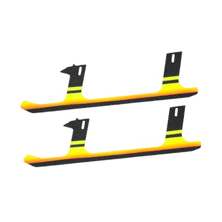 SLG-500-03 - CANOMOD Yellow Stone Carbon Fiber Landing Gear Goblin 500