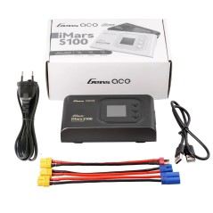 GEAS100-EB - GensAce iMars S100 G-Tech AC Balance RC Battery Charger - Black