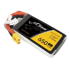 TAA6502S75XT3 - Tattu 650mAh 2S1P 75C 7.4V Lipo-Akku-Pack mit XT30-Stecker