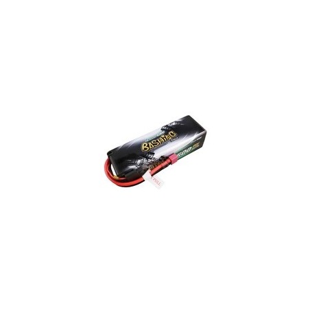 GEA553S60DGT – GENS ACE G-TECH 5500MAH 11.1V 3S 60C HARDCASE 15 CAR LIPO BATTERY WITH T-PLUG