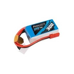 GEA3003S45JST – GENS ACE 300MAH 11.1V 45C 3S1P PACK BATTERIE LIPO AVEC CONNECTEUR JST-SYP