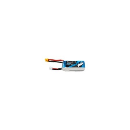 GEA7003S60X3 – GENS ACE 700MAH 11.1V 60C 3S1P PACCO BATTERIA LIPO CON CONNETTORE XT30 PER OMPHOBBY M2 & LOGO200