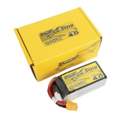 TAA15504S13X6 - Tattu R-Line Version 4.0 1550mAh 14.8V 130C 4S1P Lipo Battery Pack with XT60 Plug