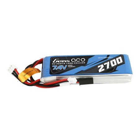 GEA27002SRXFJ – GENS ACE 2700MAH 7.4V 2S1P TRANSMITTER PACK