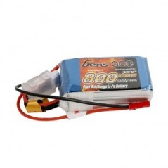 B-45C-800-3S1P - Gens ace Lipo 800 mah 11.1 V 45C Lipo 3S1P Batterie