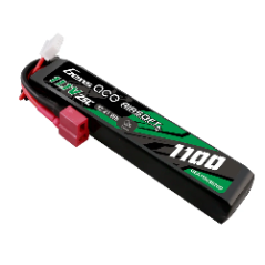 GEA11003S25D - Gens Ace 25C 1100mAh 3S1P 11.1V LiPo-Akku für Airsoft – T-Plug