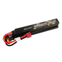 GEA15003S25D3 - Batería Lipo Airsoft Gens ace 25C 1500mAh 3S1P 11.1V Nunchuck 3X con Conector T