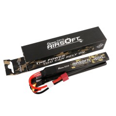 GEA15003S25D3 - Batería Lipo Airsoft Gens ace 25C 1500mAh 3S1P 11.1V Nunchuck 3X con Conector T
