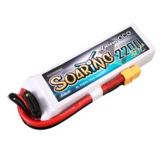 GEA223S30X6GT – Gens ace G-Tech Soaring 2200mAh 11.1V 30C 3S1P Batería LiPo con conector XT60