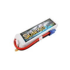 GEA40004S30E5 – Batería LiPo Gens Ace Soaring 4000mAh 14.8V 30C 4S1P con conector EC5