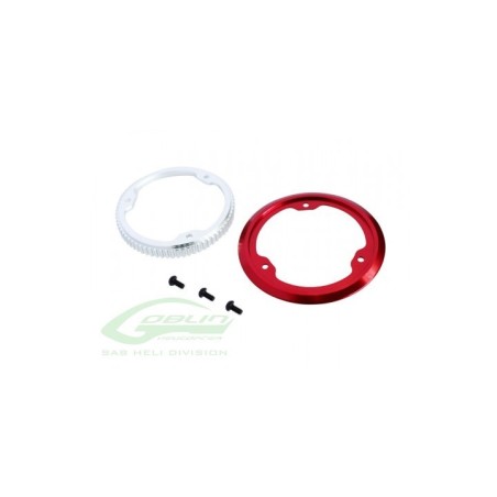 H0901-S - POULIE EN ALUMINIUM ROUGE - GOBLIN FIREBALL / MINI COMET